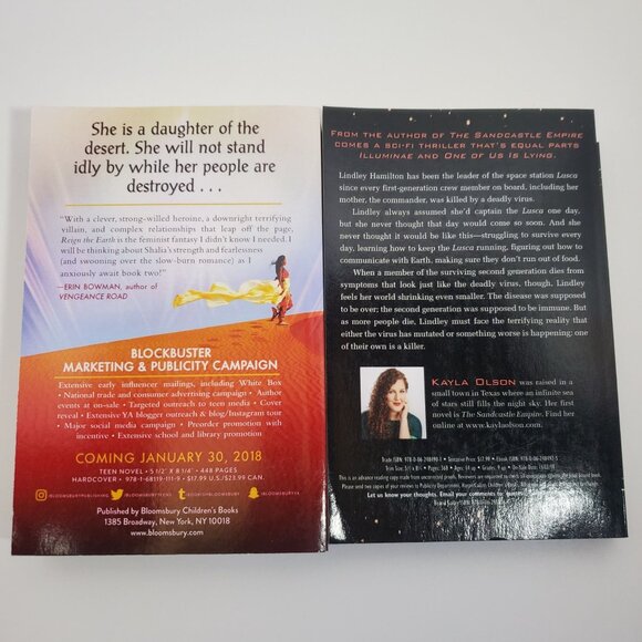 Advanced Readers Copy Uncorrected Proof Lot Ages 14 Plus 8 Books Mixed Authors - Picture 9 of 12